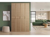 Распашной шкаф Флавир 4-160x250 Ротанг