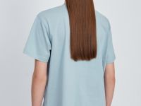 Футболка из мерсеризованного хлопка с коротким рукавом