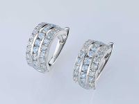 Серьги из серебра э0612сг02135600