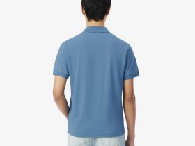 Мужское поло Lacoste из смеси эластичного органического хлопка