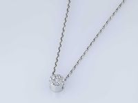 Подвеска из белого золота с бриллиантами э4701пд04152800