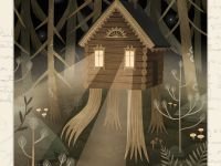 Открытка Дворникова А. "Домик"