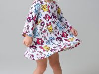 Платье детское трикотажное для девочек