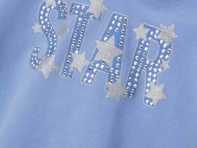 Толстовка укороченная для маленькой девочки