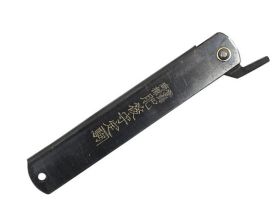 Нож складной Higonokami, сталь AoGami, рукоять нержавеющая сталь, черный