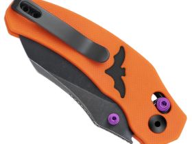 Нож Kizer Halloween Mini Bulldog, сталь Nitro-V, рукоять G10