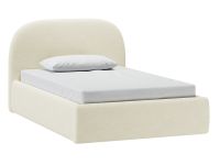 Кровать Кевия 120 Букле Молочный