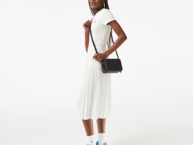 Кожаная сумка через плечо Lacoste Chantaco Piqué