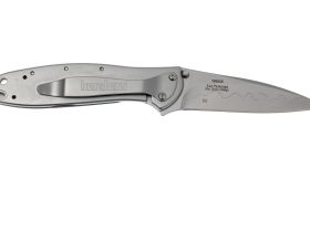 Складной нож Kershaw Leek, сталь D2 / 14C28N, рукоять нержавеющая сталь