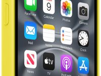 Клип-кейс Apple Silicone с MagSafe для Apple iPhone 16 Жёлтый