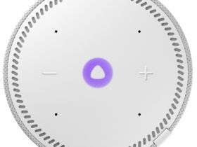 Умная колонка Яндекс.Станция Мини с часами Серый опал (YNDX-00020G)