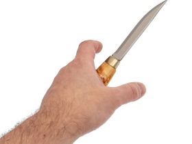 Нож финский Marttiini LYNX 132, сталь X46Cr13, рукоять карельская береза