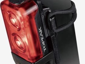 Фонарь для велосипеда задний габаритный Topeak TAILLUX 25 USB TMS097 (красный черный)