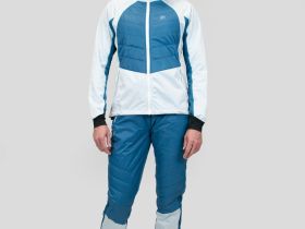 *Куртка NONAME HYBRID JACKET LIGHT BLUE/PETROL BLUE WOS