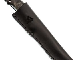 Охотничий нож Клык, сталь M398, рукоять карельская береза