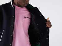 Мужская куртка-бомбер Lacoste из шерсти