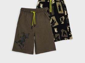 Шорты трикотажные для мальчиков, 2 шт в комплекте