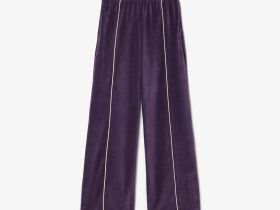 Женские хлопковые спортивные брюки Lacoste