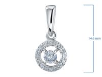 Подвеска из серебра э0612пд01161700