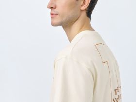 Футболка из хлопка с принтом, Белый