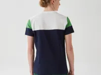 Мужская футболка Lacoste Slim Fit с круглым вырезом
