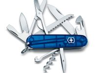 Нож перочинный Victorinox Huntsman, сталь X55CrMo14, рукоять Cellidor®, синий, 15 функций, 91мм