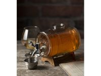 Kilner Диспенсер для напитков на подставке 1 л прозрачный Barrel Kilner