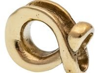 Коуш (петля) для паракорда, латунь