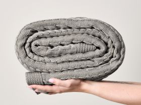 Плед Novallas, серый