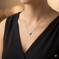 Колье из серебра э0612кл09160600