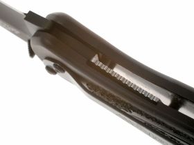 Складной полуавтоматический нож Kershaw Blur All Black, сталь Sandvik 14C28N, рукоять алюминий/Trac-Tec