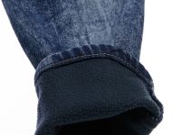 Джинсы, утепленные флисом, для мальчика