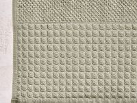 Полотенце махровое Cecile, зеленое