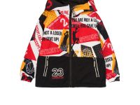 Куртка текстильная с полиуретановым покрытием для мальчиков (ветровка)