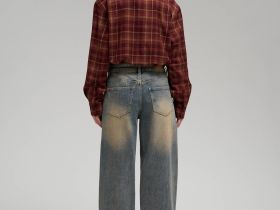 Джинсы прямого кроя