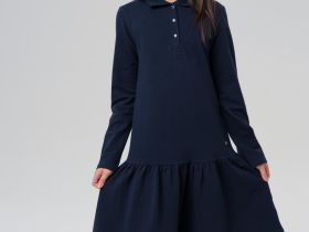 Платье трикотажное для девочек