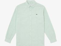 Мужская рубашка Lacoste из смеси хлопка и льна