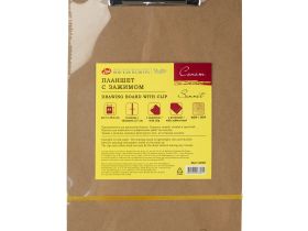 Планшет "Сонет" с зажимом и резинкой, МДФ, толщина 2,7 мм, размер 22,7х35,5 см