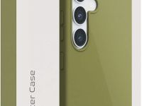 Чехол VLP Aster Case MagSafe для Galaxy S25, силикон зеленый