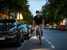 Набор фонарей Sigma Aura 30 / Curve 2 (красный / белый)