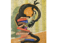 Пазл "Книжный Червячок" 110 деталей