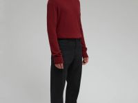 Брюки прямого кроя из хлопка