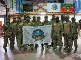 В Якутске на специальную военную операцию проводили отряд «Боотур»