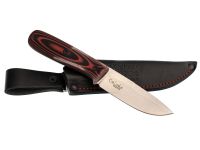 Туристический нож Kizlyar Supreme Colada SW, сталь СPM-S35VN, рукоять G10, красный