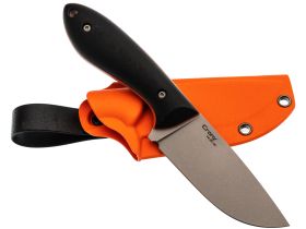 Туристический нож N.C. Custom Crony, сталь AUS-10, рукоять Black/Orange G10