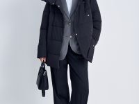 Полупальто с поясом