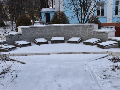 Памятный знак в честь заводчан, погибших в годы Великой Отечественной войны