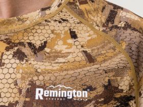 Футболка Remington Moisture Removal Yellow Waterfowl Honeycombs — влагоотводящая, UPF50+
