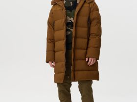 Пальто пуховое мужское Remington DOW2 Anthracene Brown