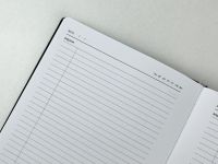 Чёрный ежедневник Remarklee Minimalism А5